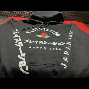 Sony Shirts Limited Playstation Japan Logo Hoodie Pullover Poshmark